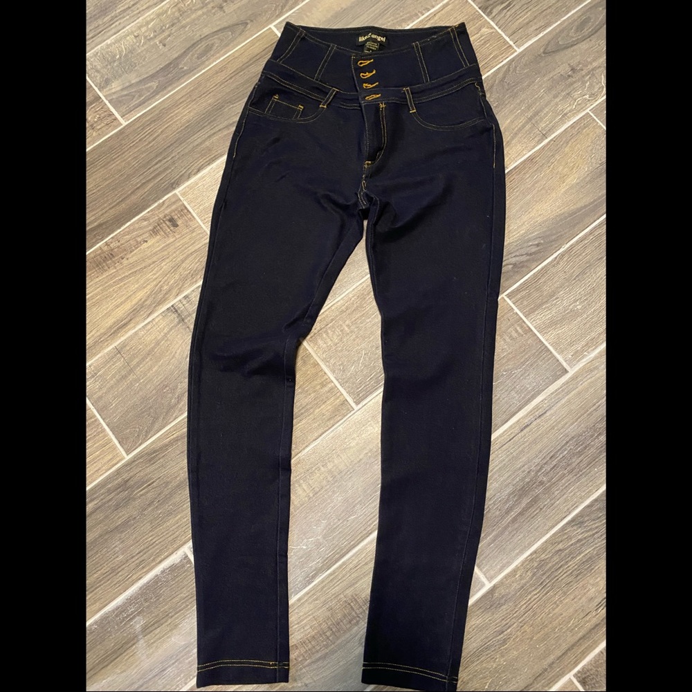 High waist stretch jeans